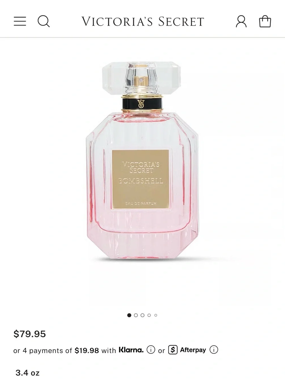 Victoria's Secret Pink Bombshell Bouquet Body Mist & Oil